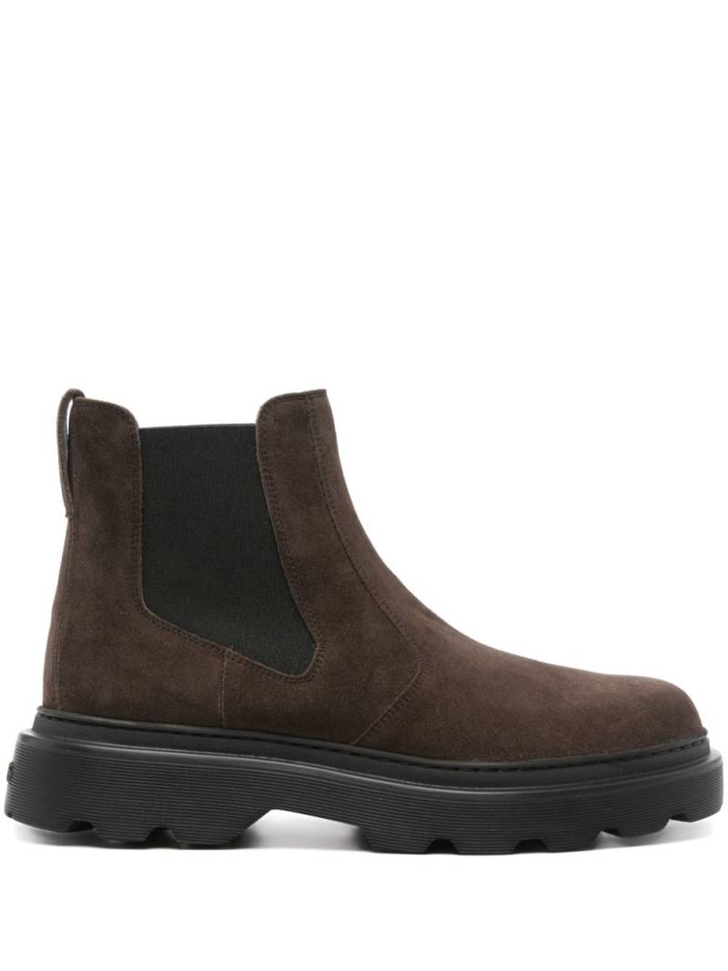 Tod's suede Chelsea boots - Brown von Tod's