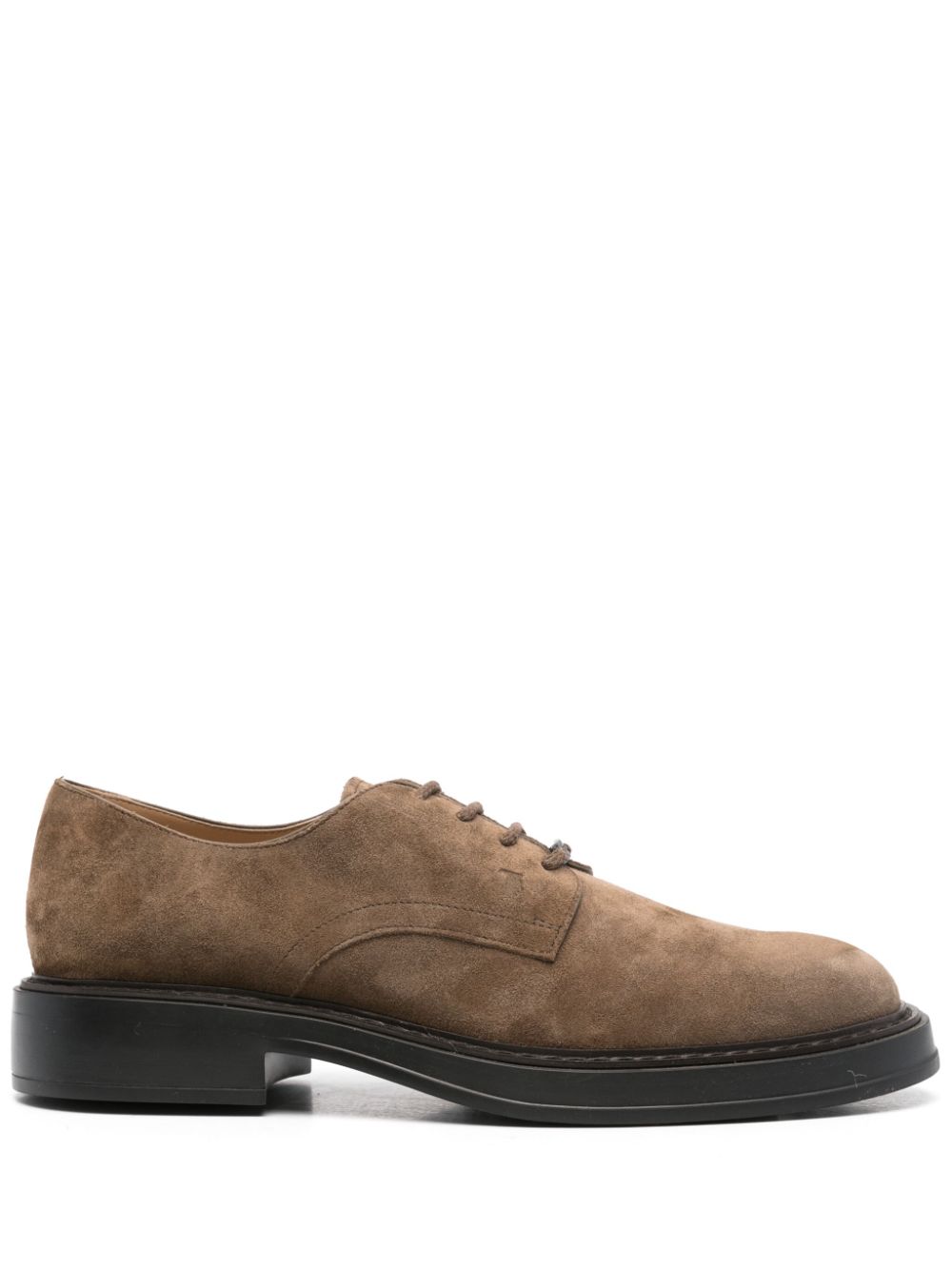 Tod's suede brogues - Neutrals von Tod's