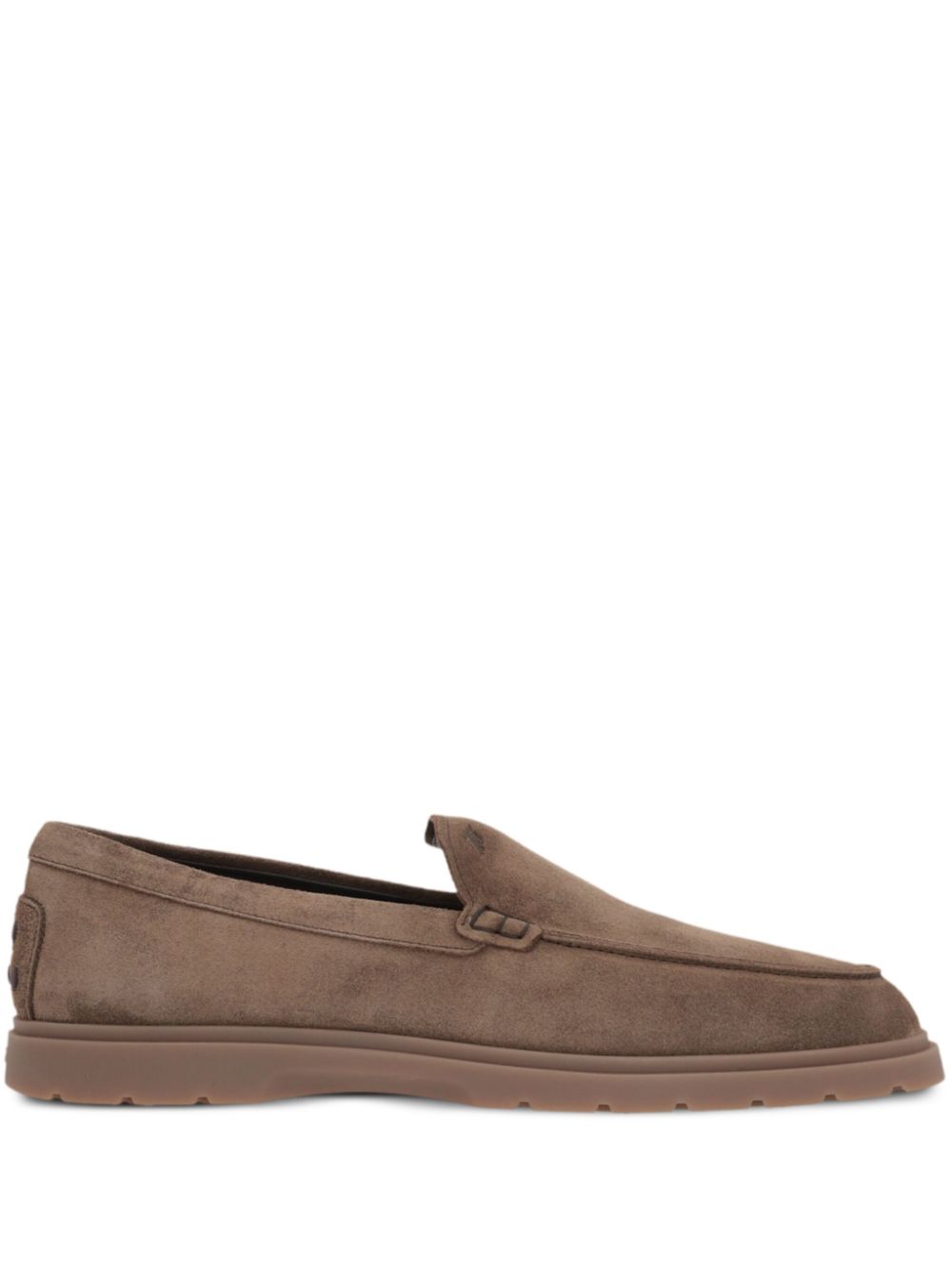 Tod's suede loafers - Neutrals von Tod's