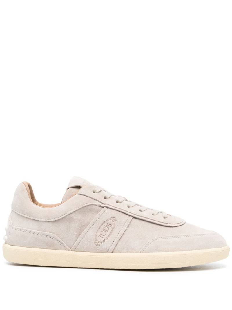 Tod's suede low-top sneakers - Neutrals von Tod's