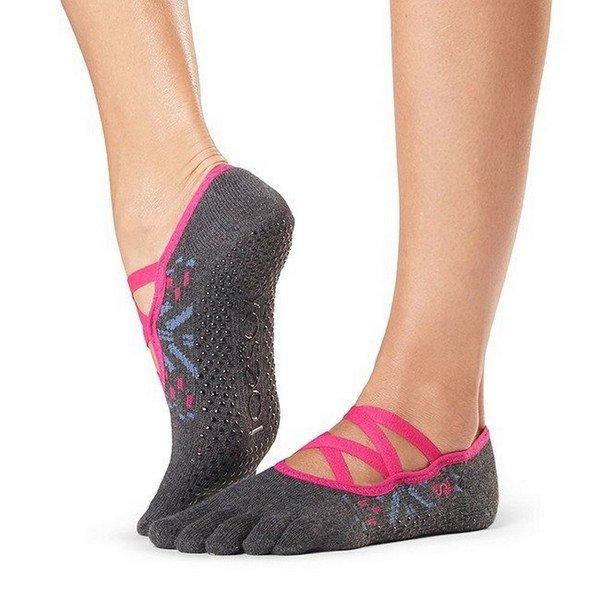 Elle Festival Zehensocken Damen Grau S von Toesox