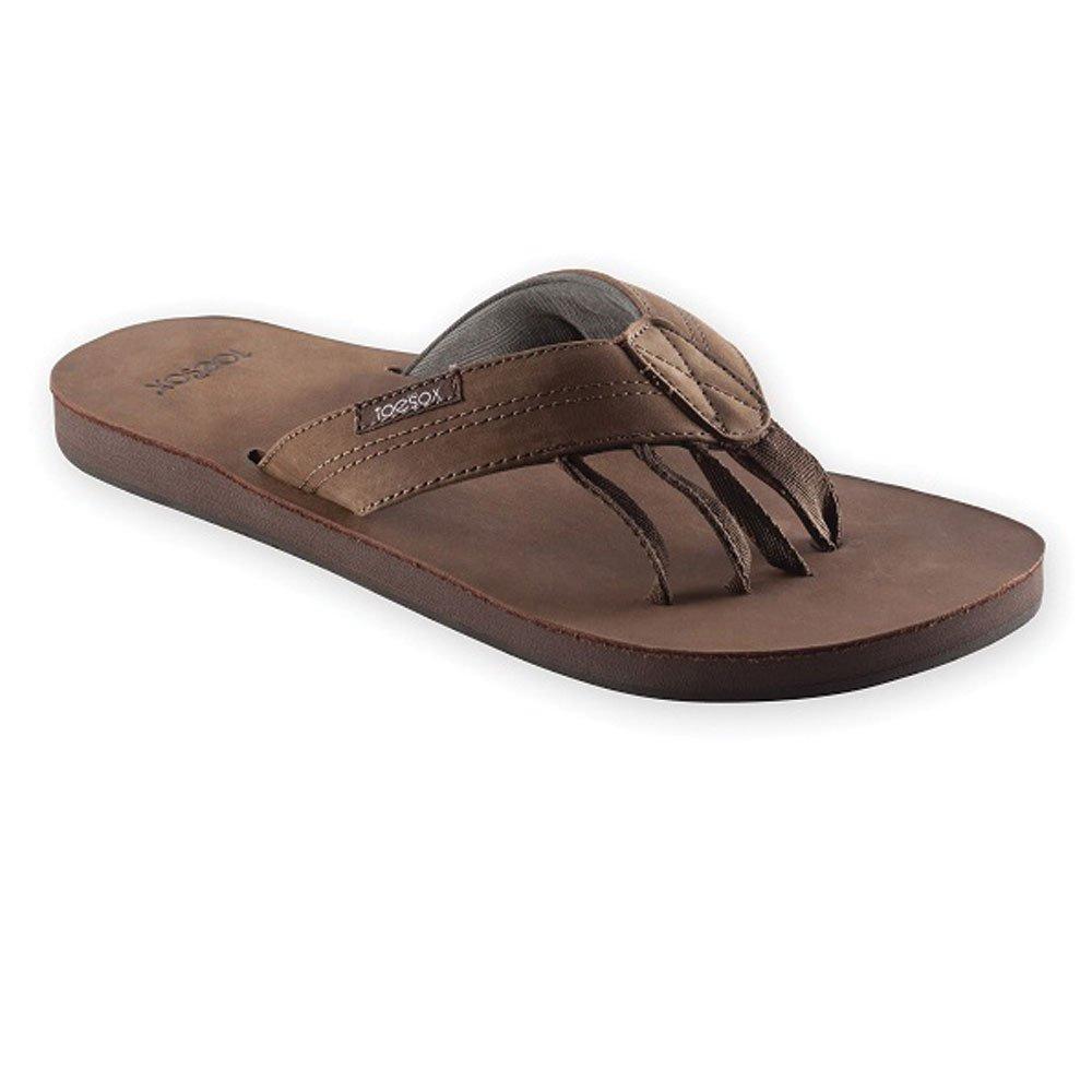 Sandalen Encino, Leder Herren Braun 47 von Toesox