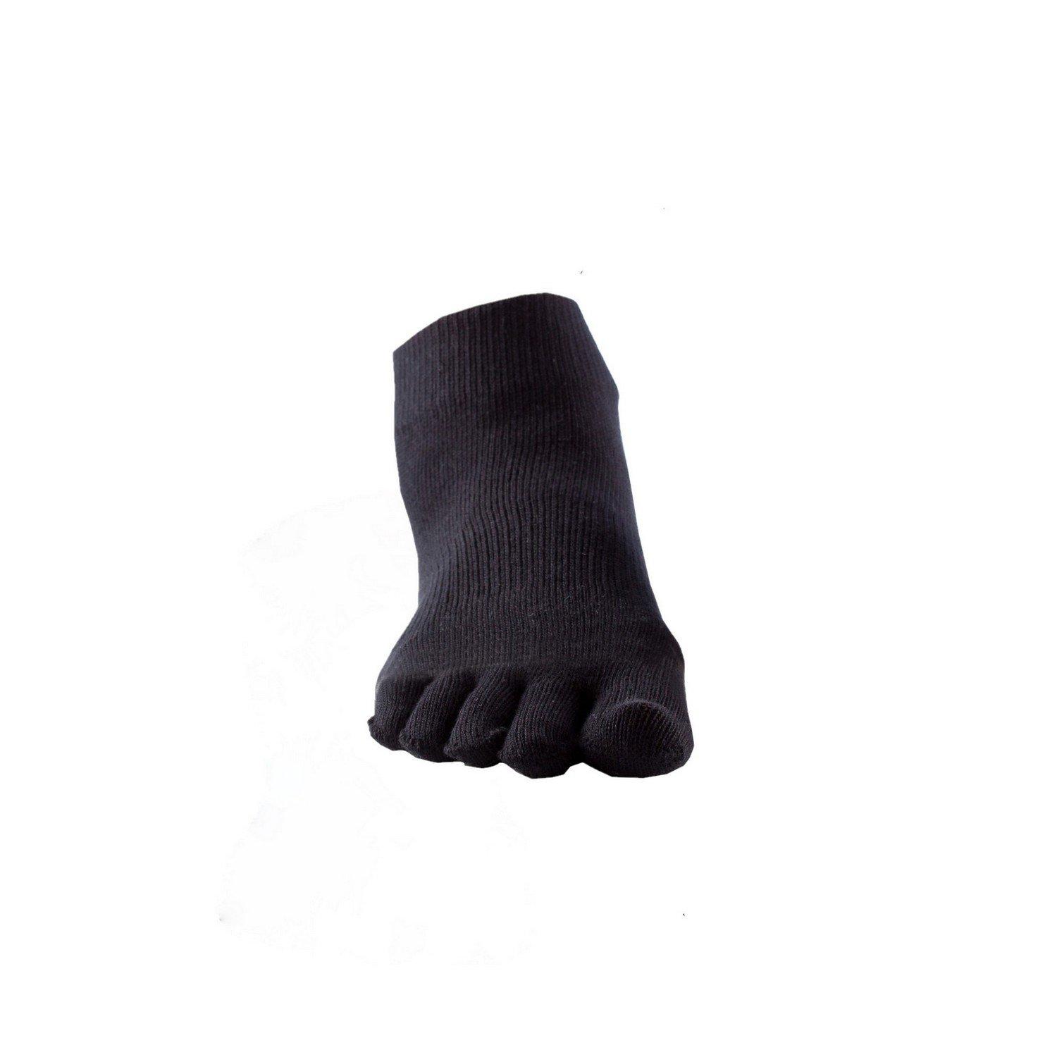 Toesox - Zehensocken, für Damen, Schwarz, Größe S von Toesox