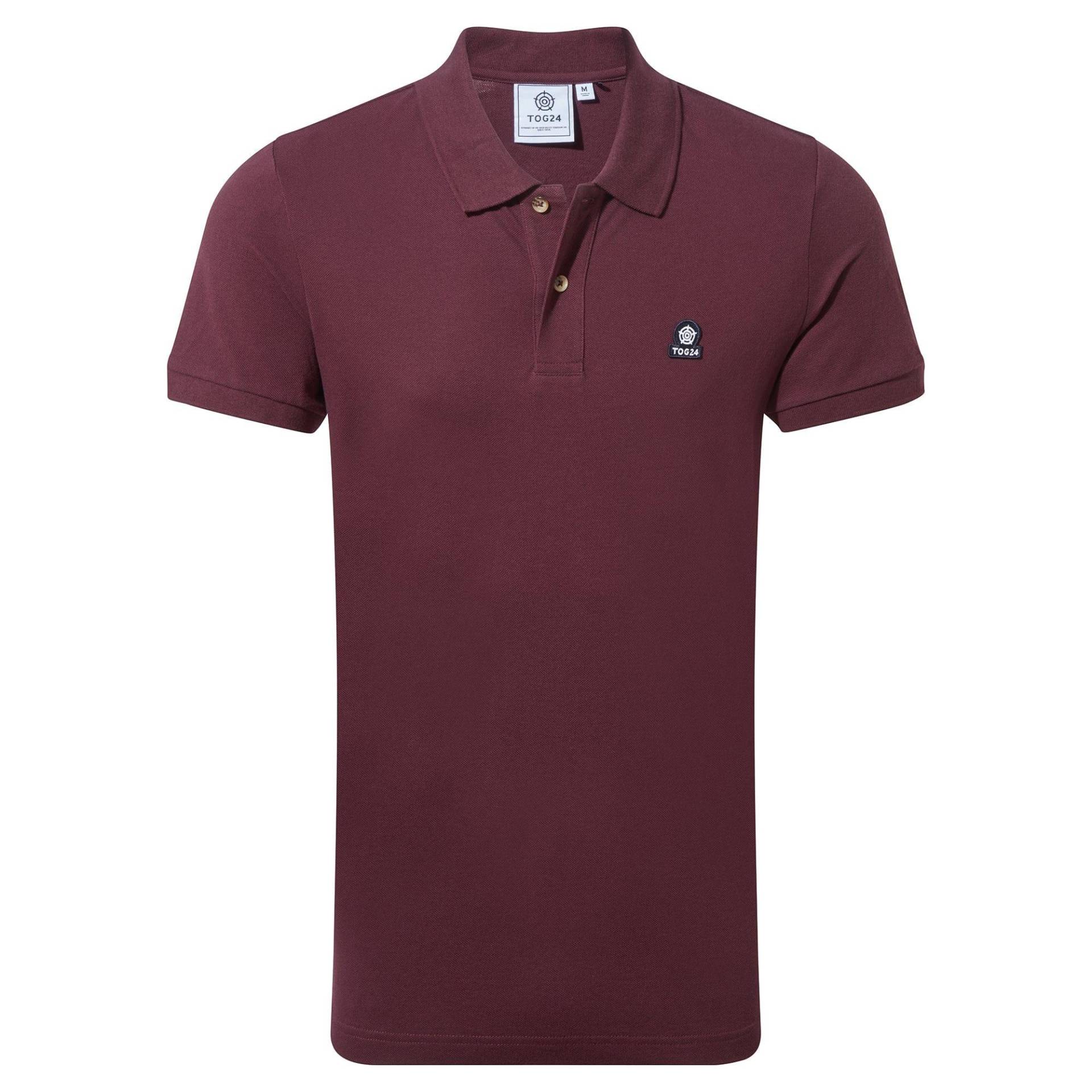 Aketon Poloshirt Herren Weinrot M von Tog24