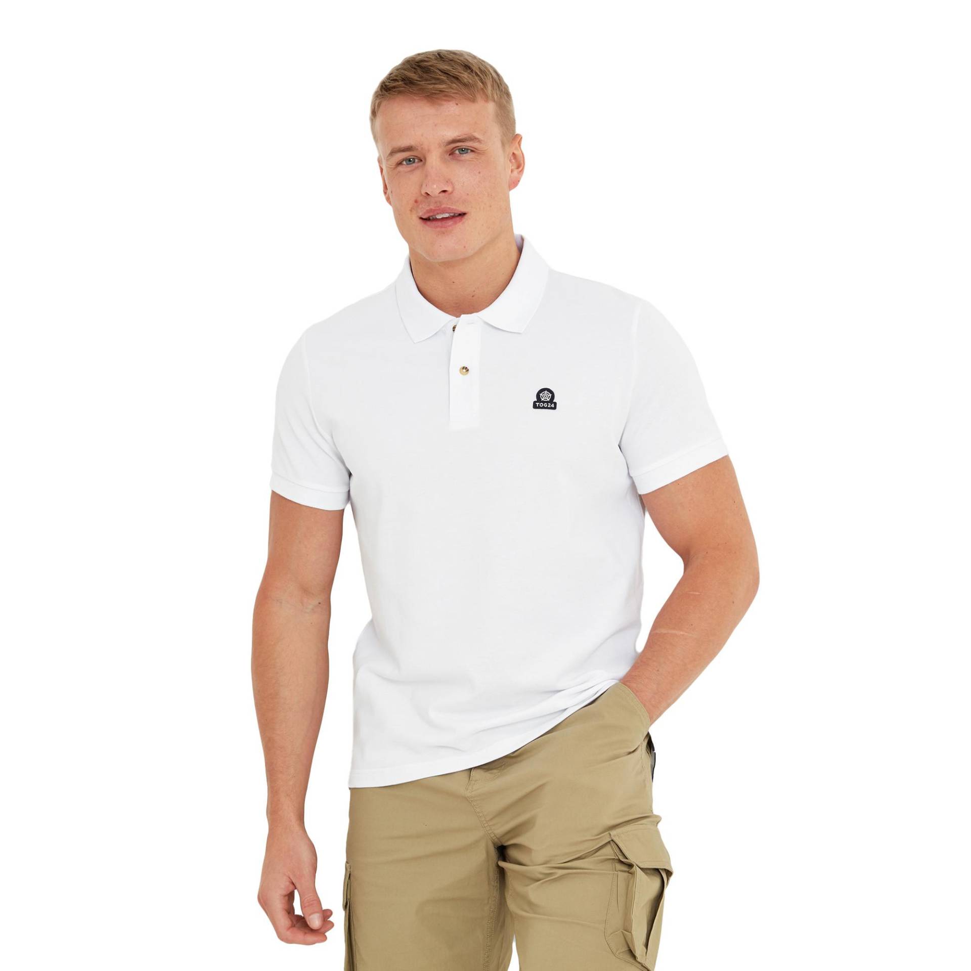 Tog24 - Aketon Poloshirt, für Herren, Weiss, Größe 3XL von Tog24