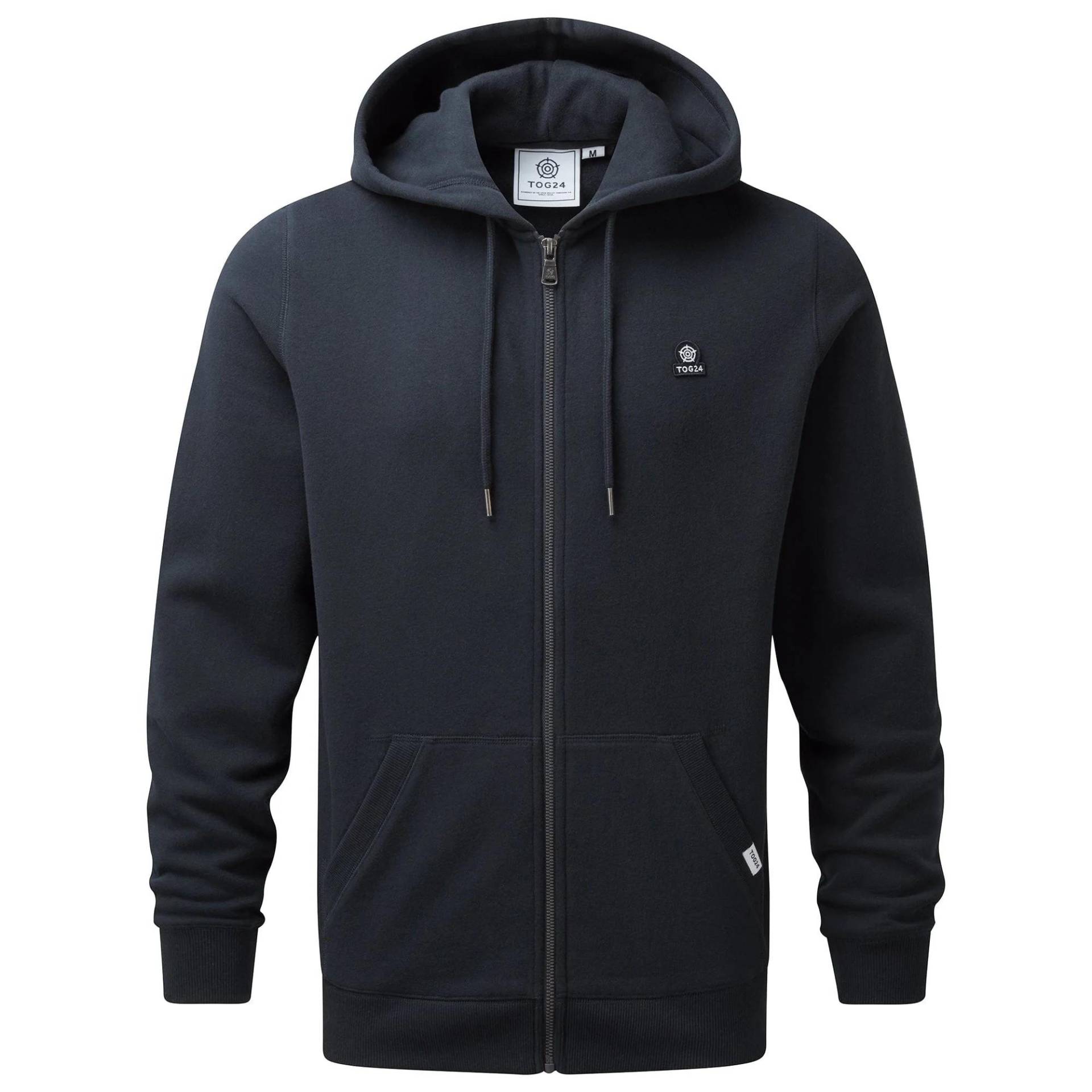 Alden Hoodie Mit Durchgehendem Reißverschluss Herren Indigo L von Tog24