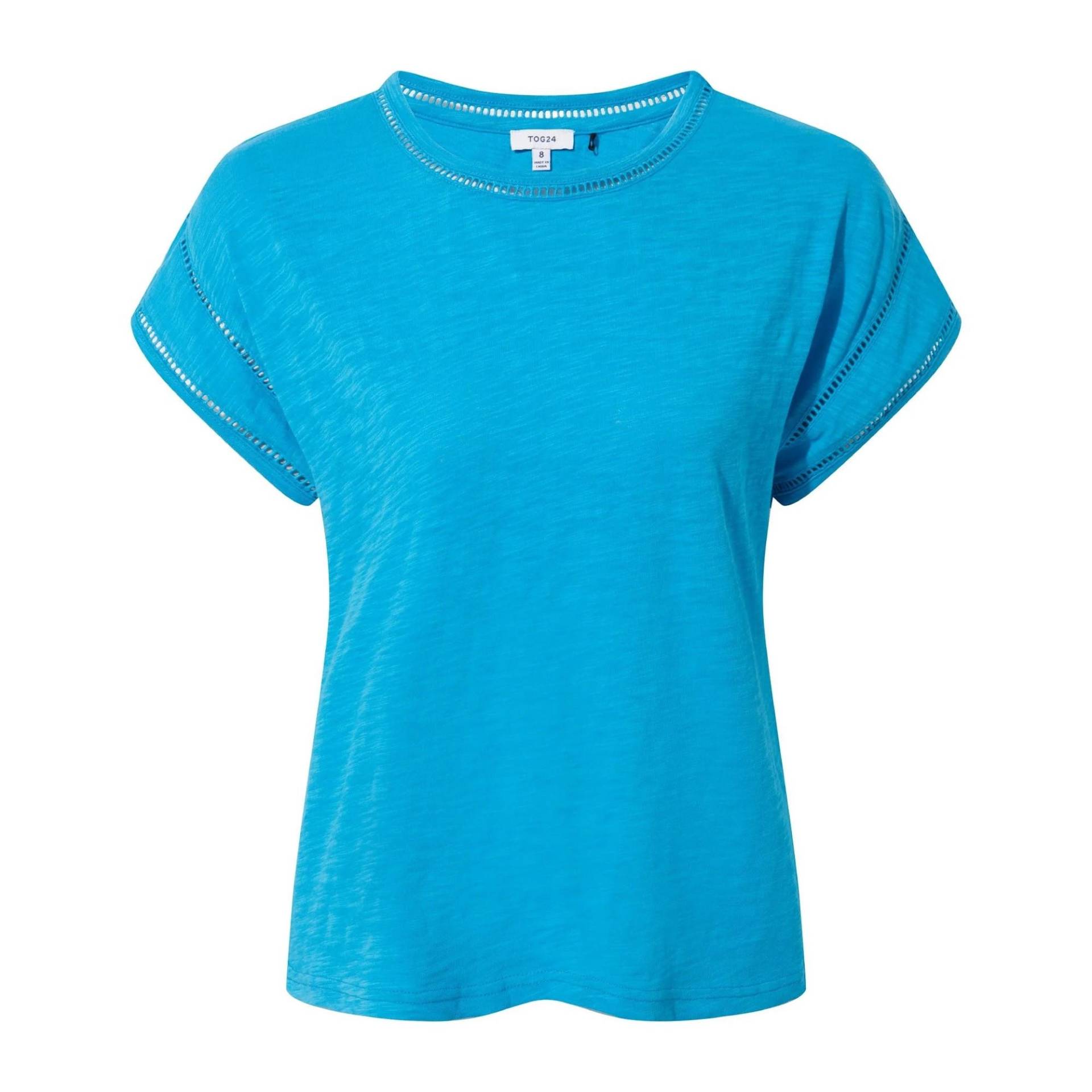 Tog24 - Andrea TShirt, für Damen, Blau, Größe 34 von Tog24