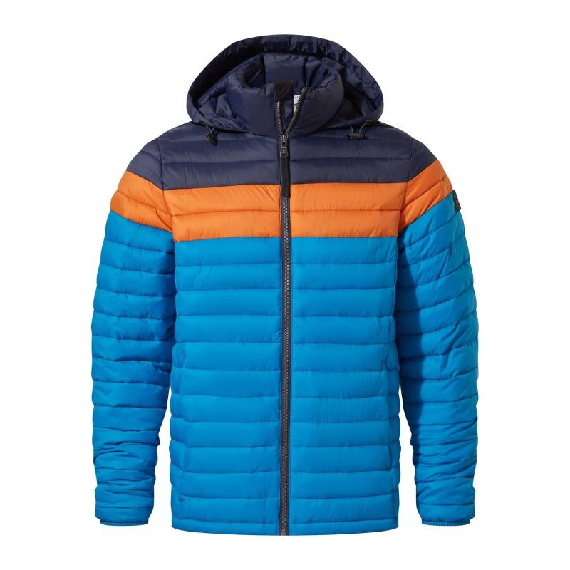 Bowburn Steppjacke Herren Blau Bunt 3XL von Tog24