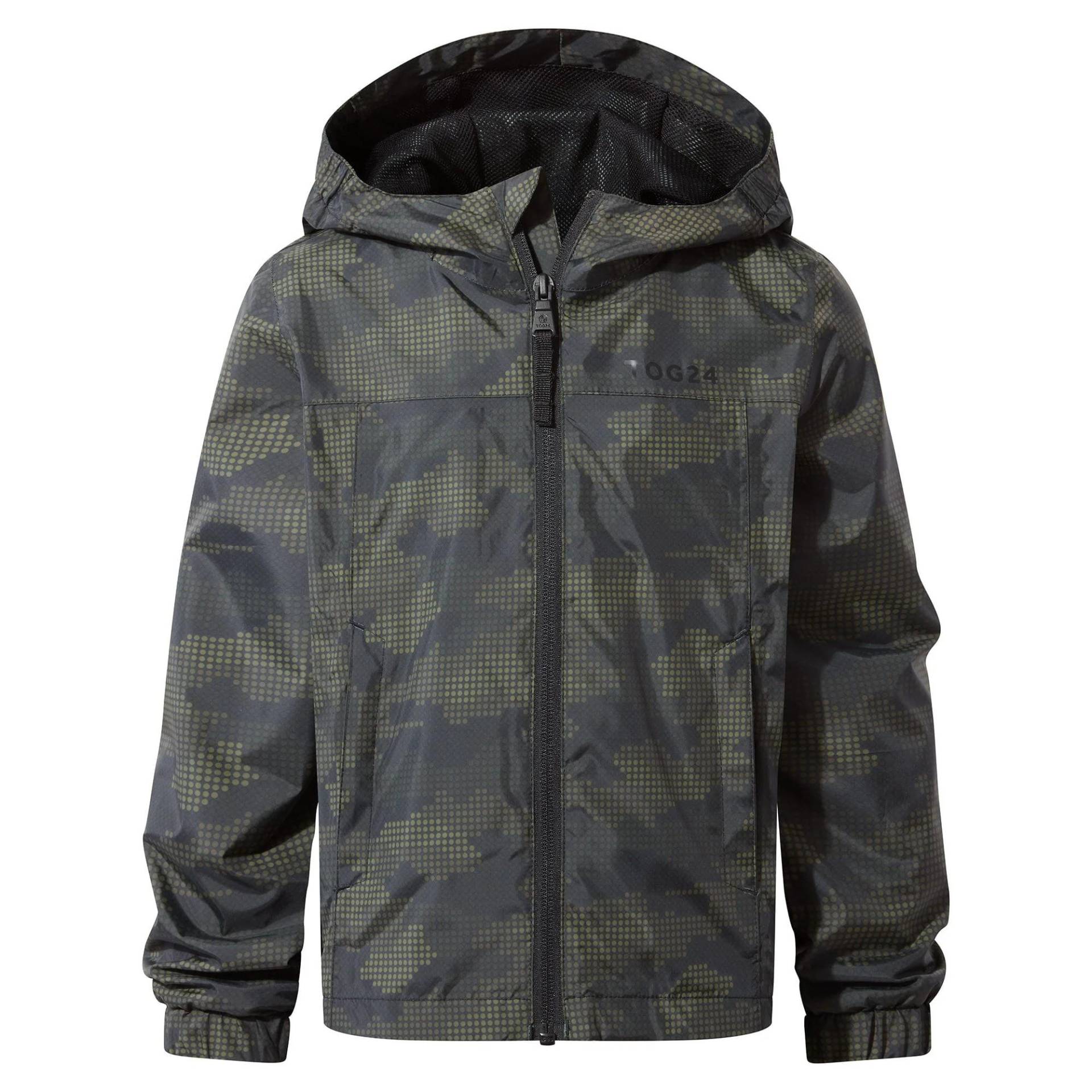 Copley Jacke, Wasserfest Tarnmuster Mädchen Khaki 122 von Tog24