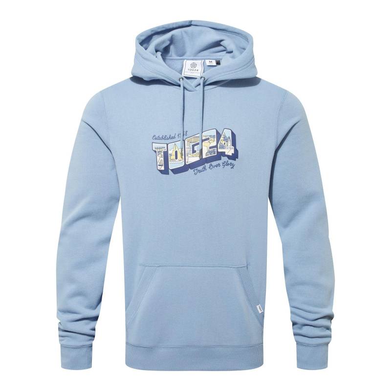 Cox Kapuzenpullover Herren Mittelblau M von Tog24