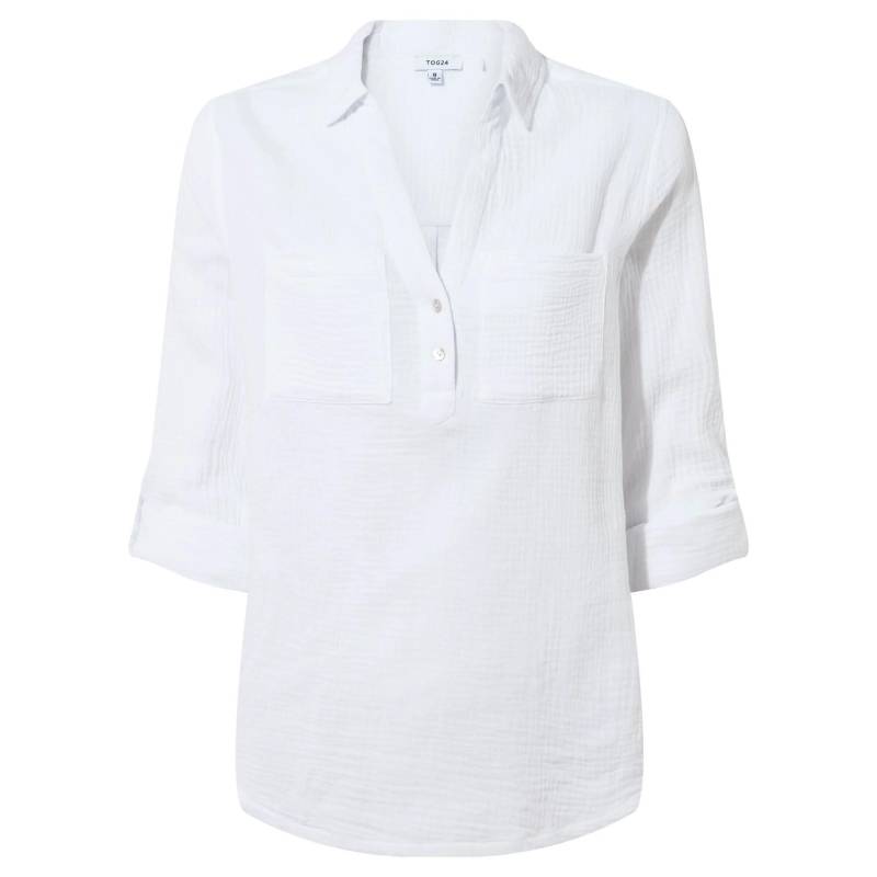 Cruise Bluse Langärmlig Damen Weiss 36 von Tog24