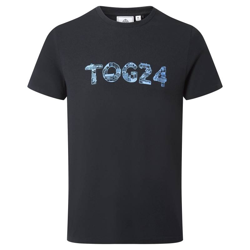 Damem Tshirt Herren Indigo M von Tog24