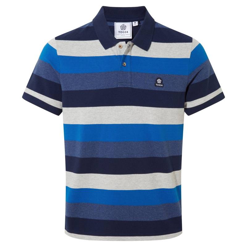 Flaxby Poloshirt Herren Marine L von Tog24