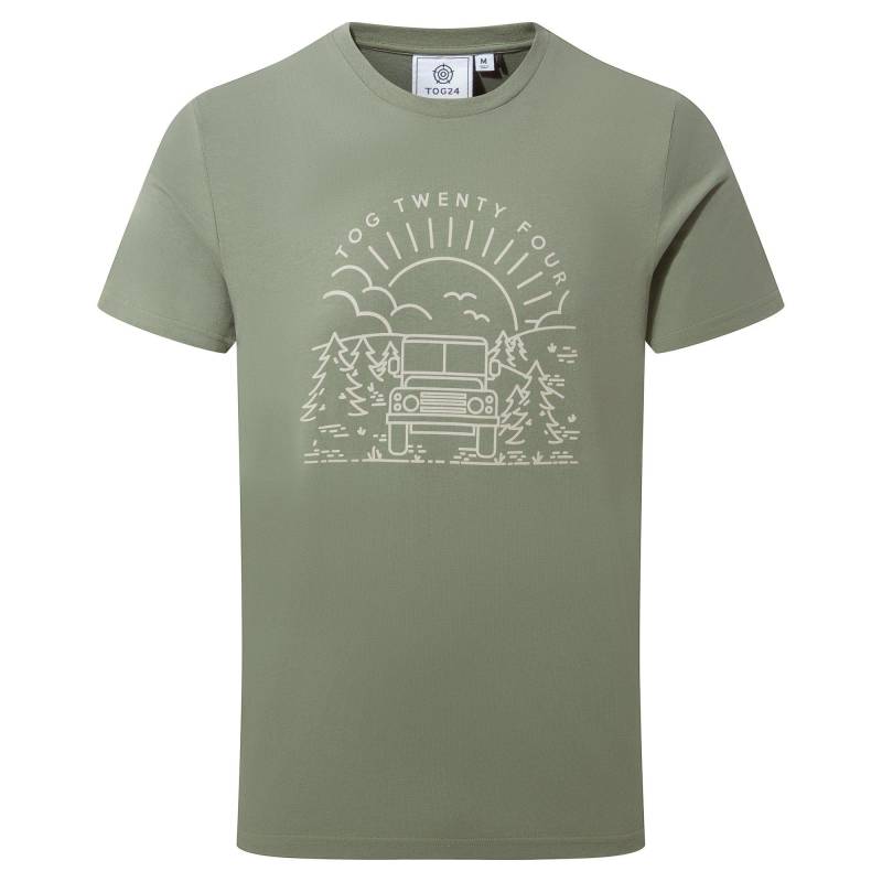 Fowler Tshirt Herren Khaki 3XL von Tog24