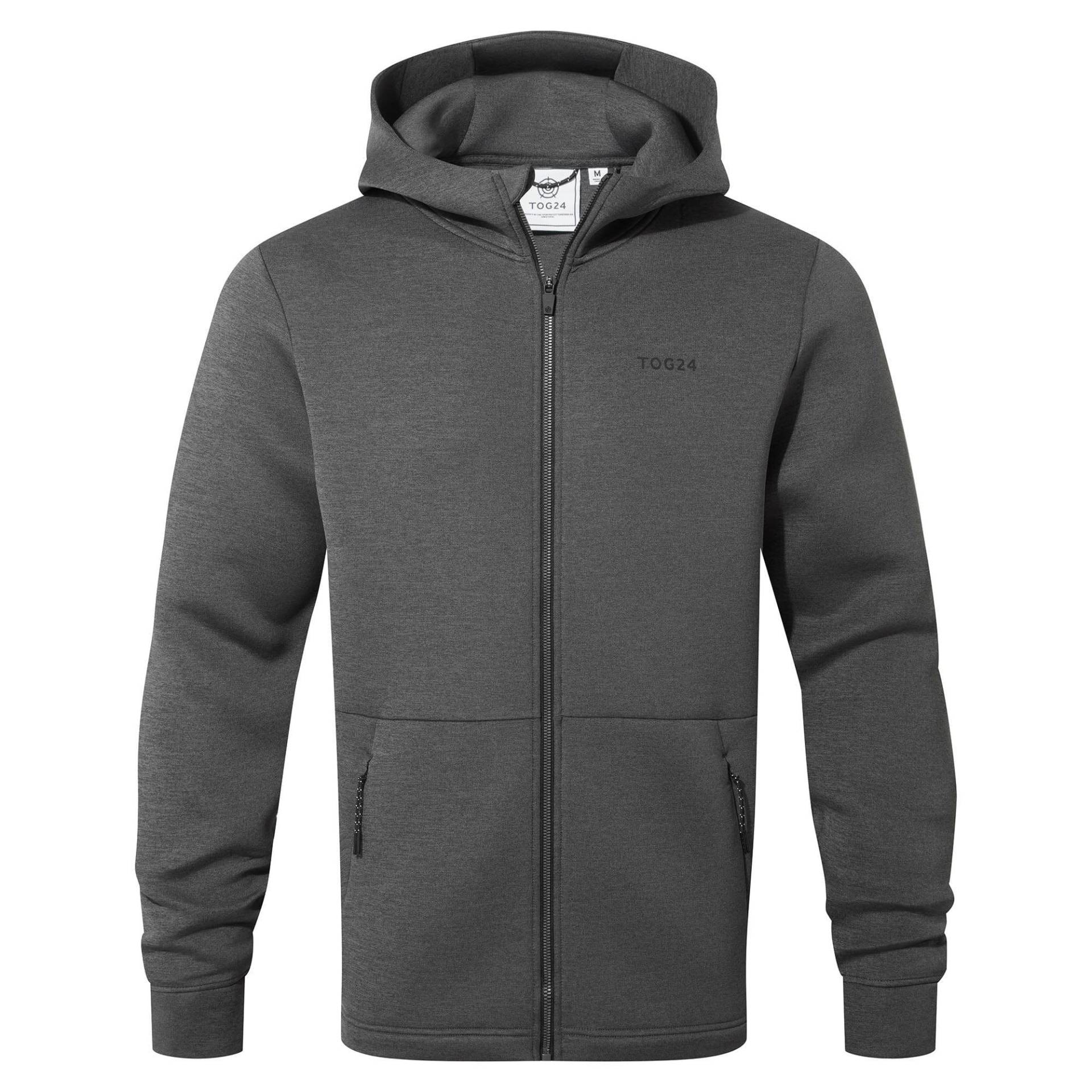 Glide Hoodie Mit Durchgehendem Reißverschluss Herren Taubengrau 3XL von Tog24