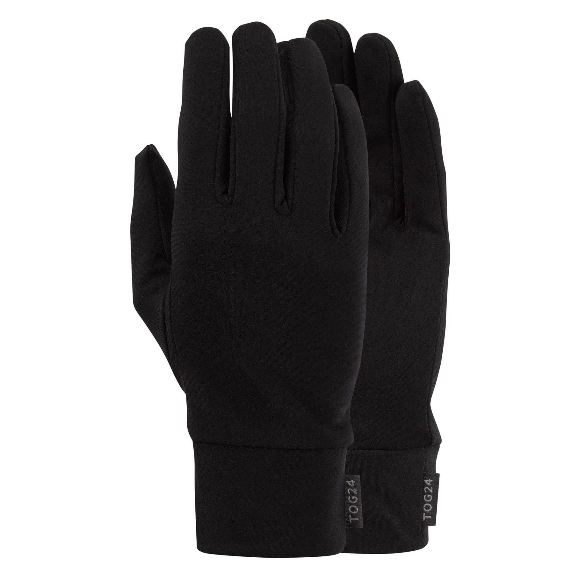 Tog24 - Handschuhe Trace, Stretch Leicht, für Herren, Schwarz, Größe M/L von Tog24