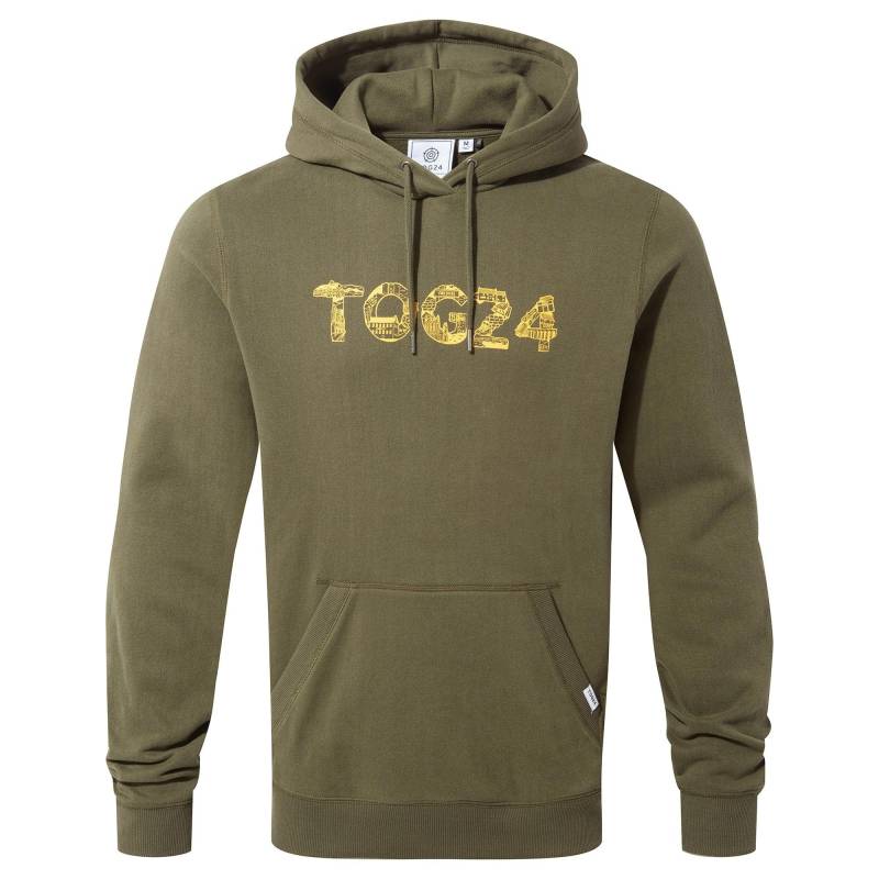 Kapuzenpullover Herren Grün S von Tog24