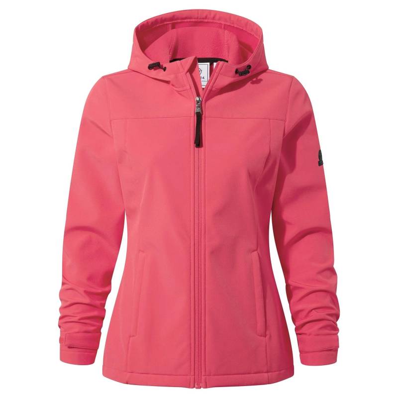 Keld Softshelljacke Mit Kapuze Damen Korall 36 von Tog24