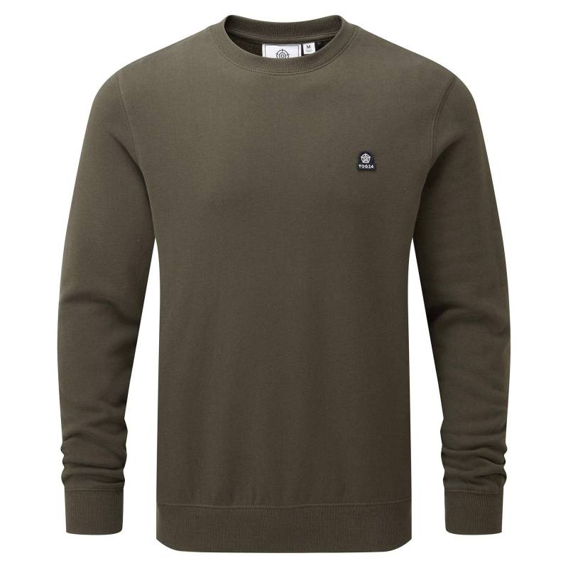 Mellor Sweatshirt Rundhalsausschnitt Herren Khaki 4XL von Tog24