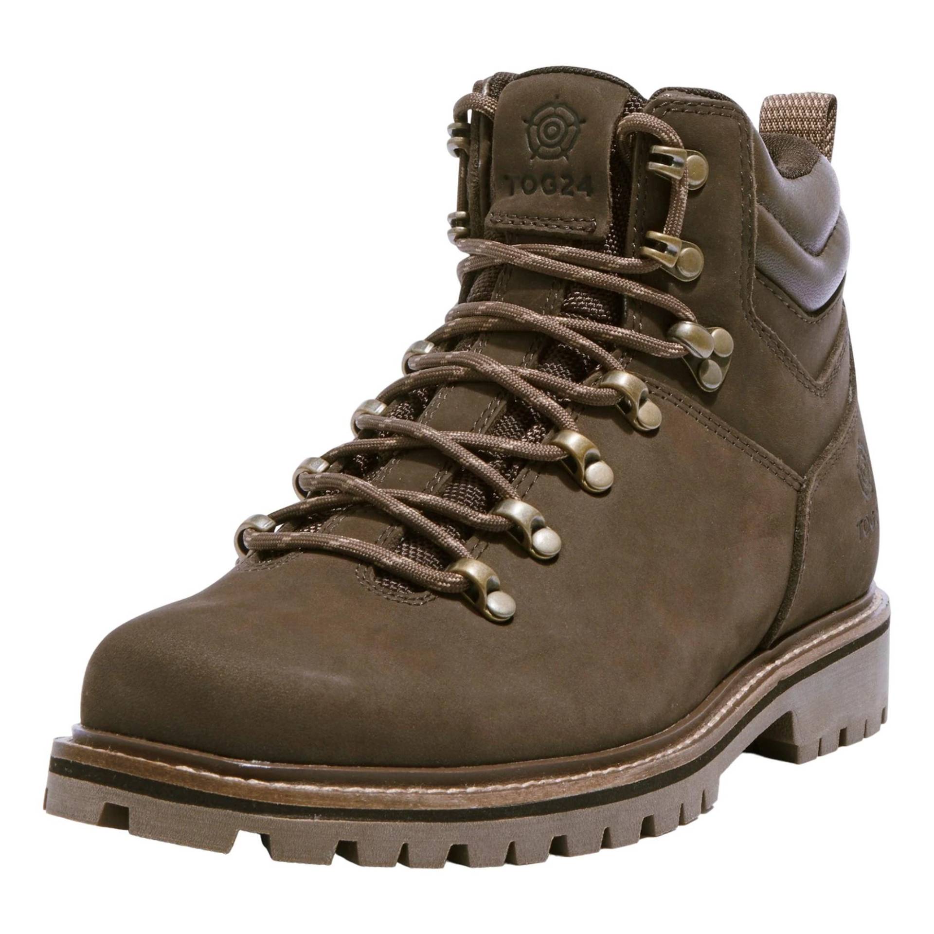 Stiefeletten Outback, Leder Damen Braun 37 von Tog24