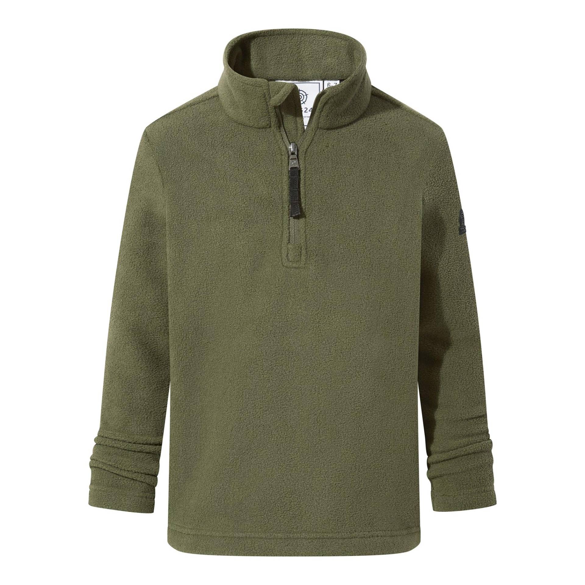 Toffolo Fleeceoberteil Reißverschluss Jungen Khaki 152-158 von Tog24