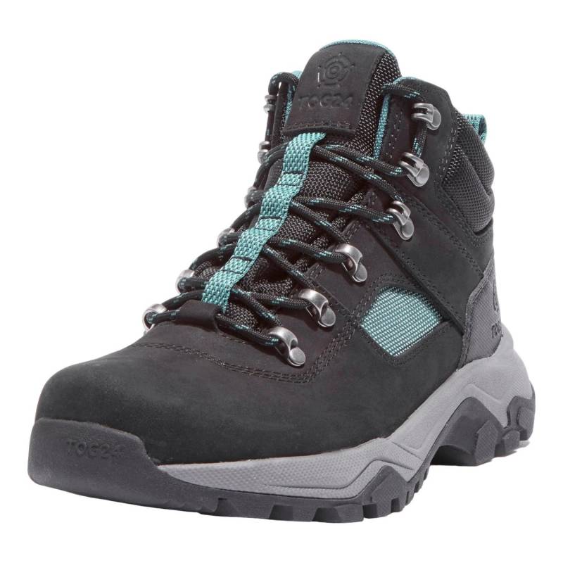 Wanderstiefel Tundra, Leder Damen Schwarz 37 von Tog24