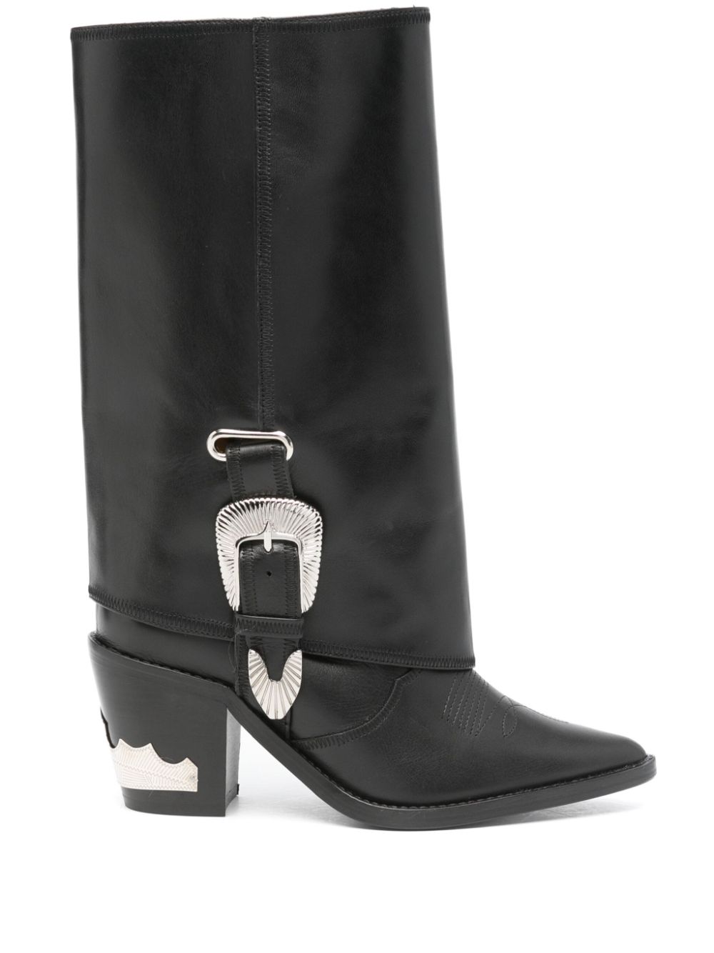 Toga Pulla 70mm buckle-detailed boots - Black von Toga Pulla