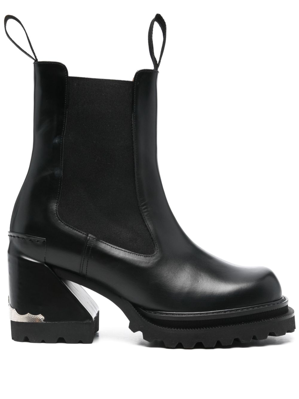 Toga Pulla 95mm leather boots - Black von Toga Pulla