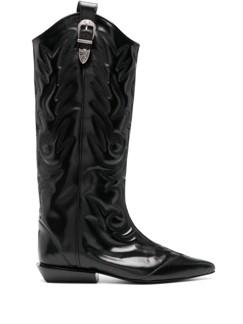 Toga Pulla knee-length boots - Black von Toga Pulla