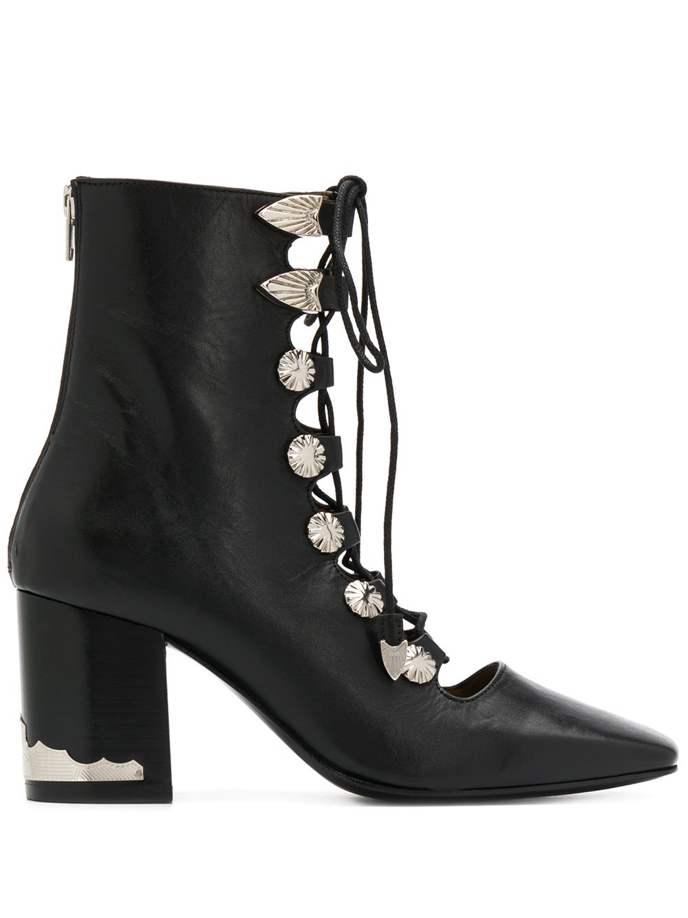 Toga Pulla lace-up ankle boots - Black von Toga Pulla