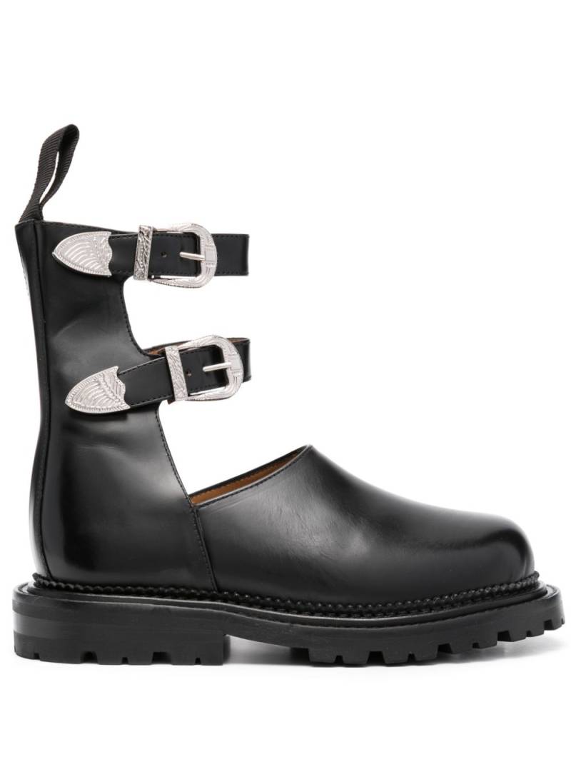 Toga Pulla leather ankle boots - Black von Toga Pulla