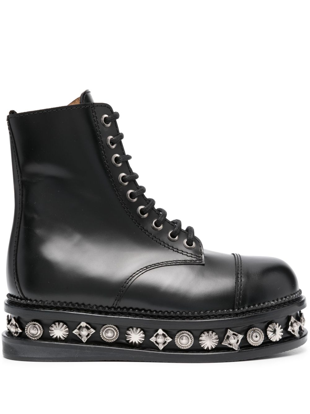 Toga Pulla stud-embellished leather boots - Black von Toga Pulla