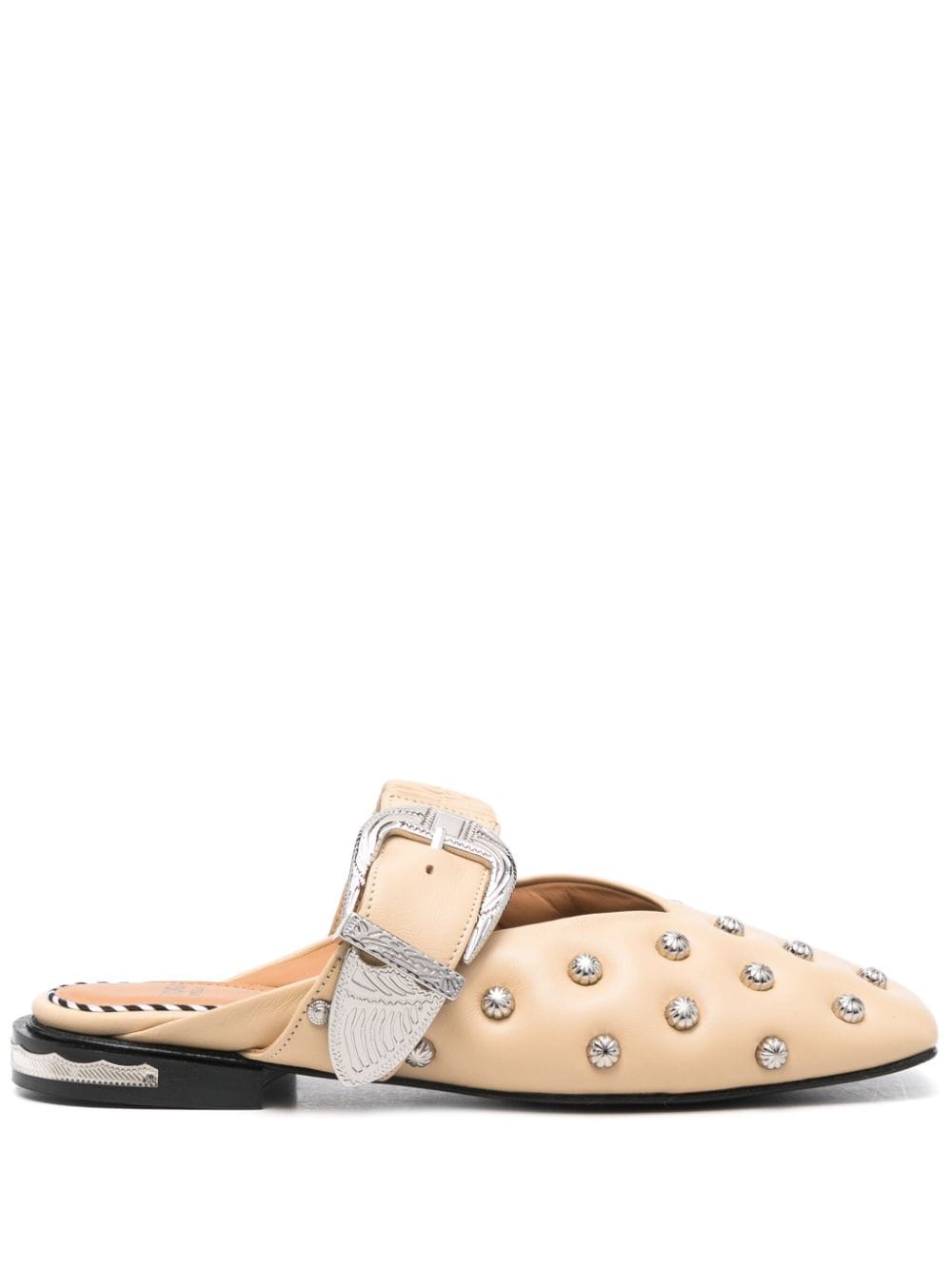 Toga Pulla studded mules - Neutrals von Toga Pulla