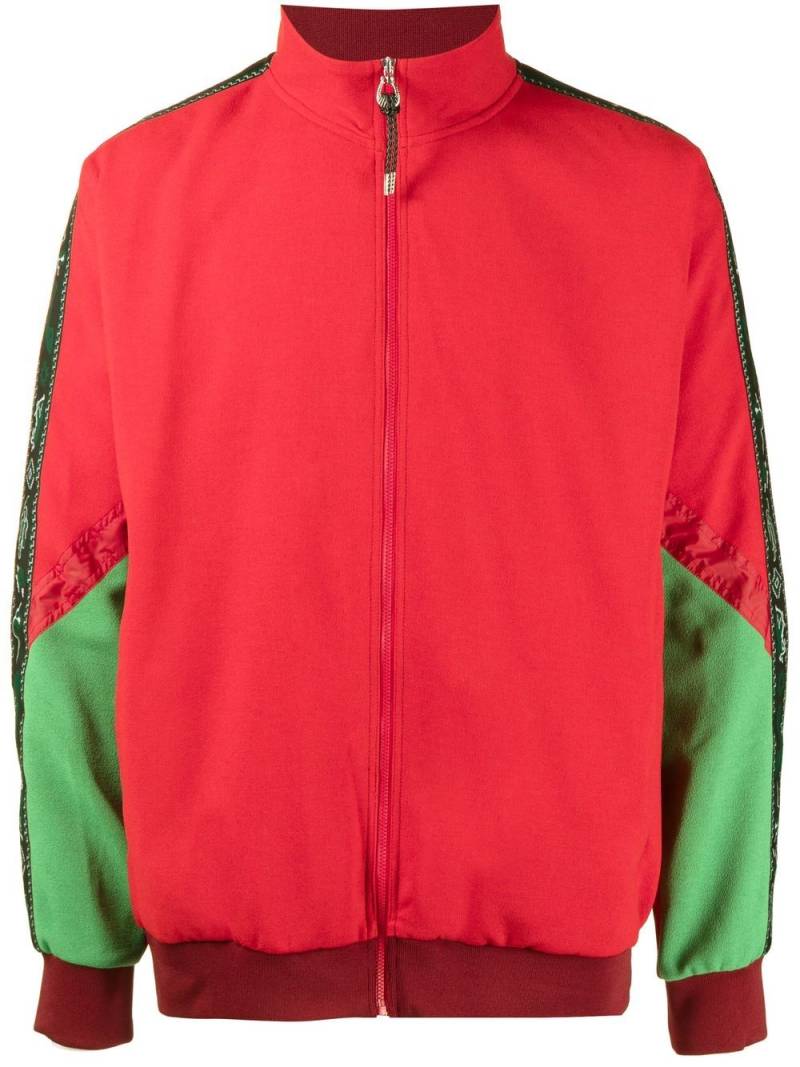 Toga Virilis colour-block half-zip jumper - Red von Toga Virilis