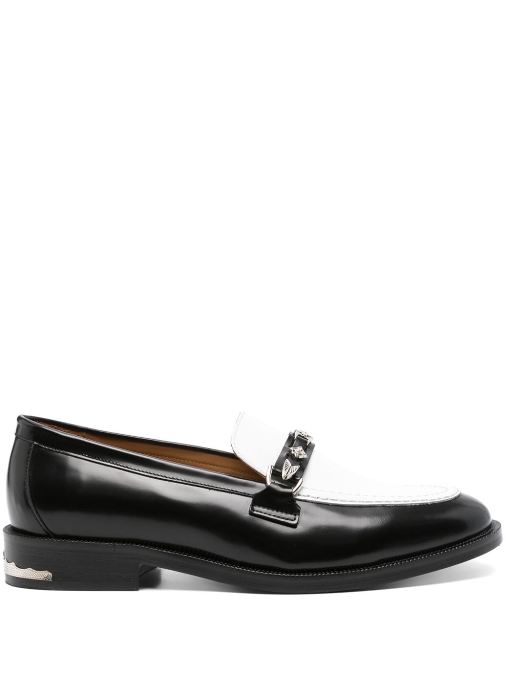 Toga Virilis stud-detailing loafers - Black von Toga Virilis