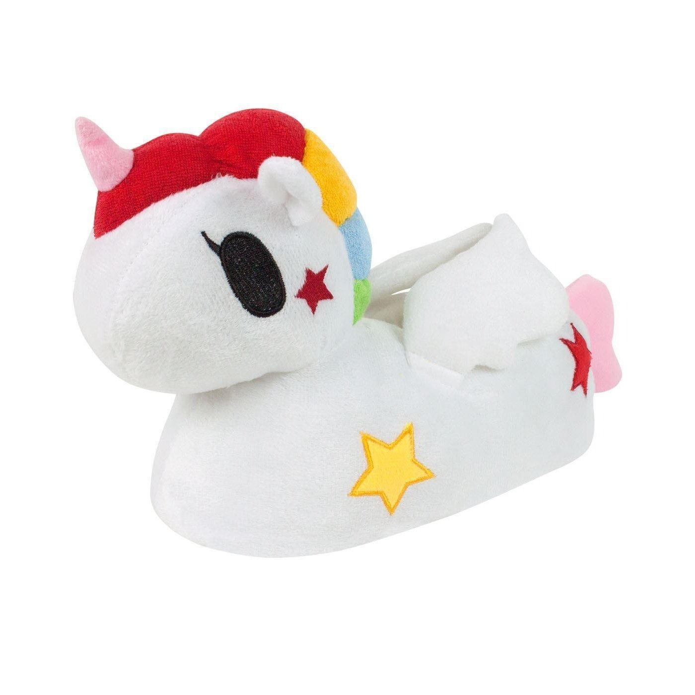 Tokidoki - 3DEinhornHausschuhe, für Damen, Weiss, Größe 36/37 von Tokidoki