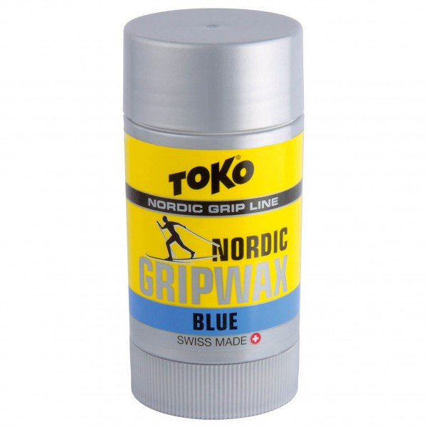 Toko - Nordic Gripwax Blue - Aufreibwachs Gr 25 g blau von Toko