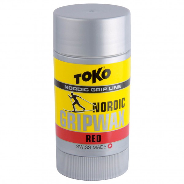 Toko - Nordic Gripwax Red - Aufreibwachs Gr 25 g rot von Toko