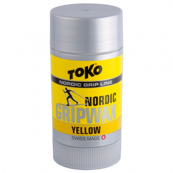 Toko - Nordic Gripwax Yellow - Aufreibwachs Gr 25 g gelb von Toko