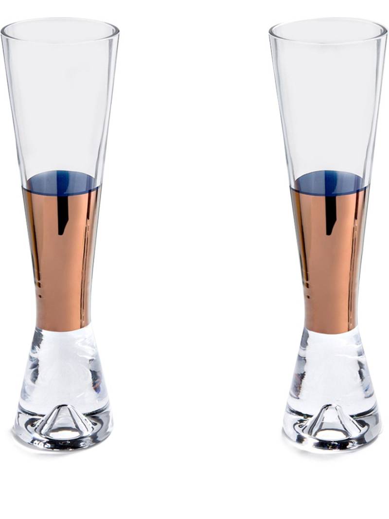 Tom Dixon Tank champagne glasses - Gold von Tom Dixon