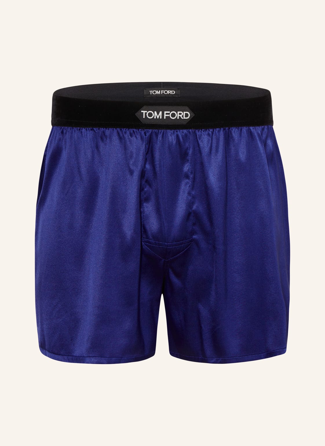 Tom Ford Boxershorts Aus Seide blau von Tom Ford