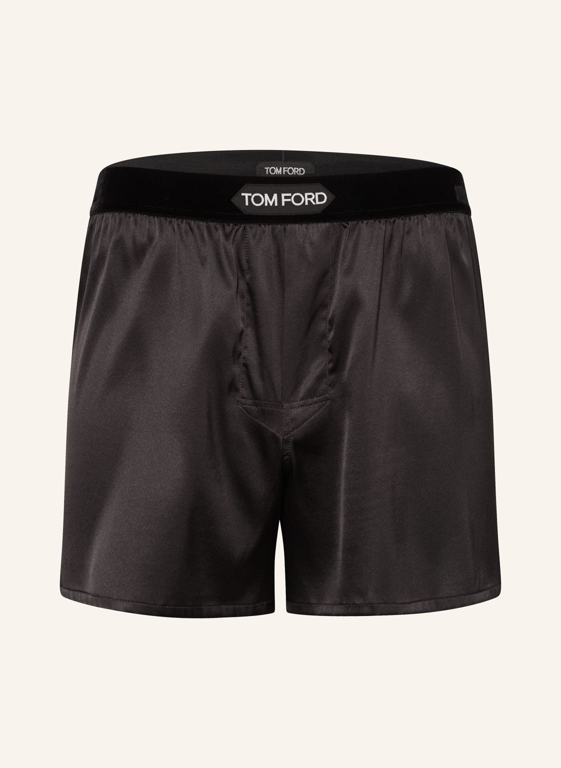 Tom Ford Boxershorts Aus Seide braun von Tom Ford