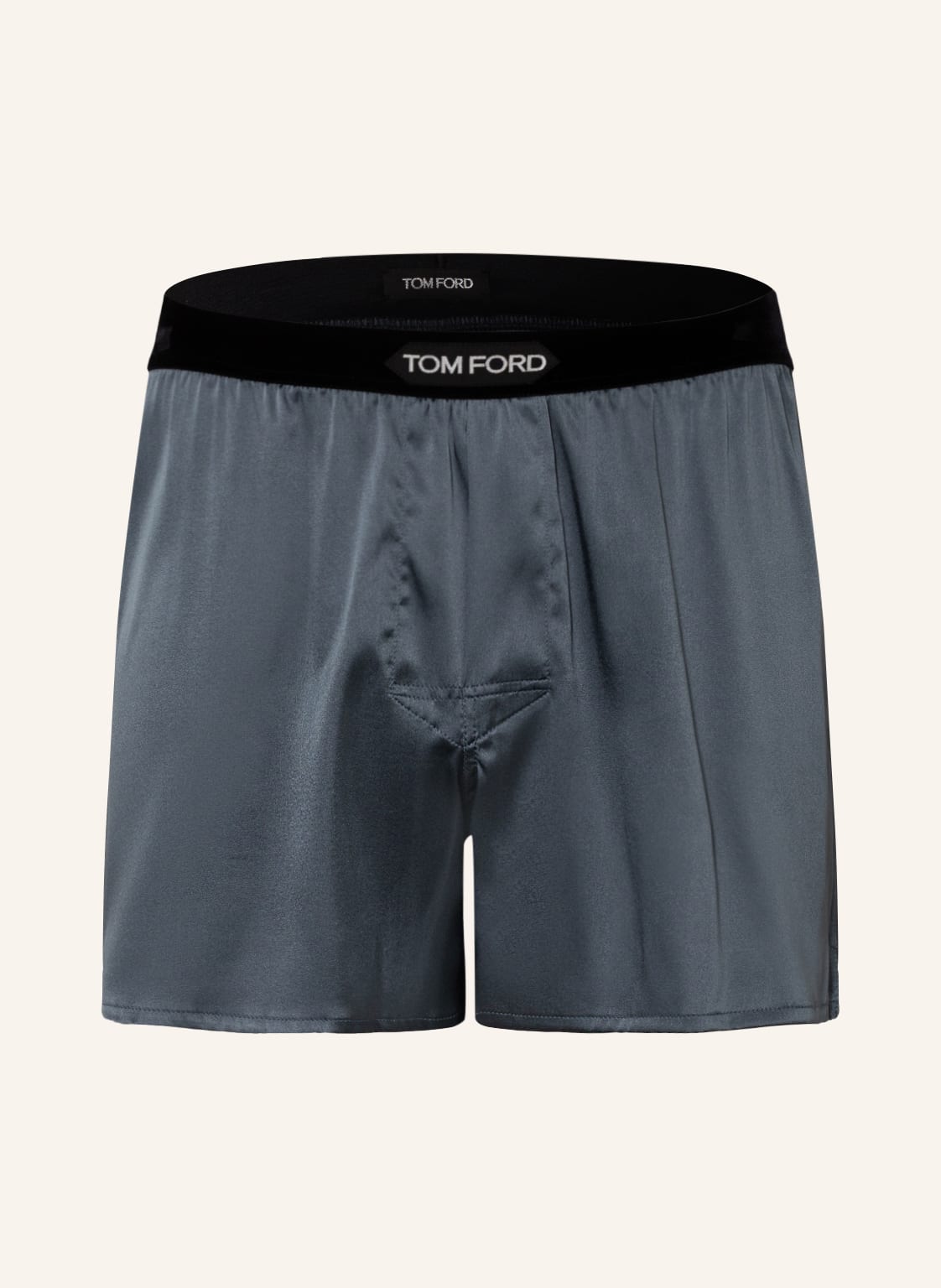 Tom Ford Boxershorts Aus Seide grau von Tom Ford