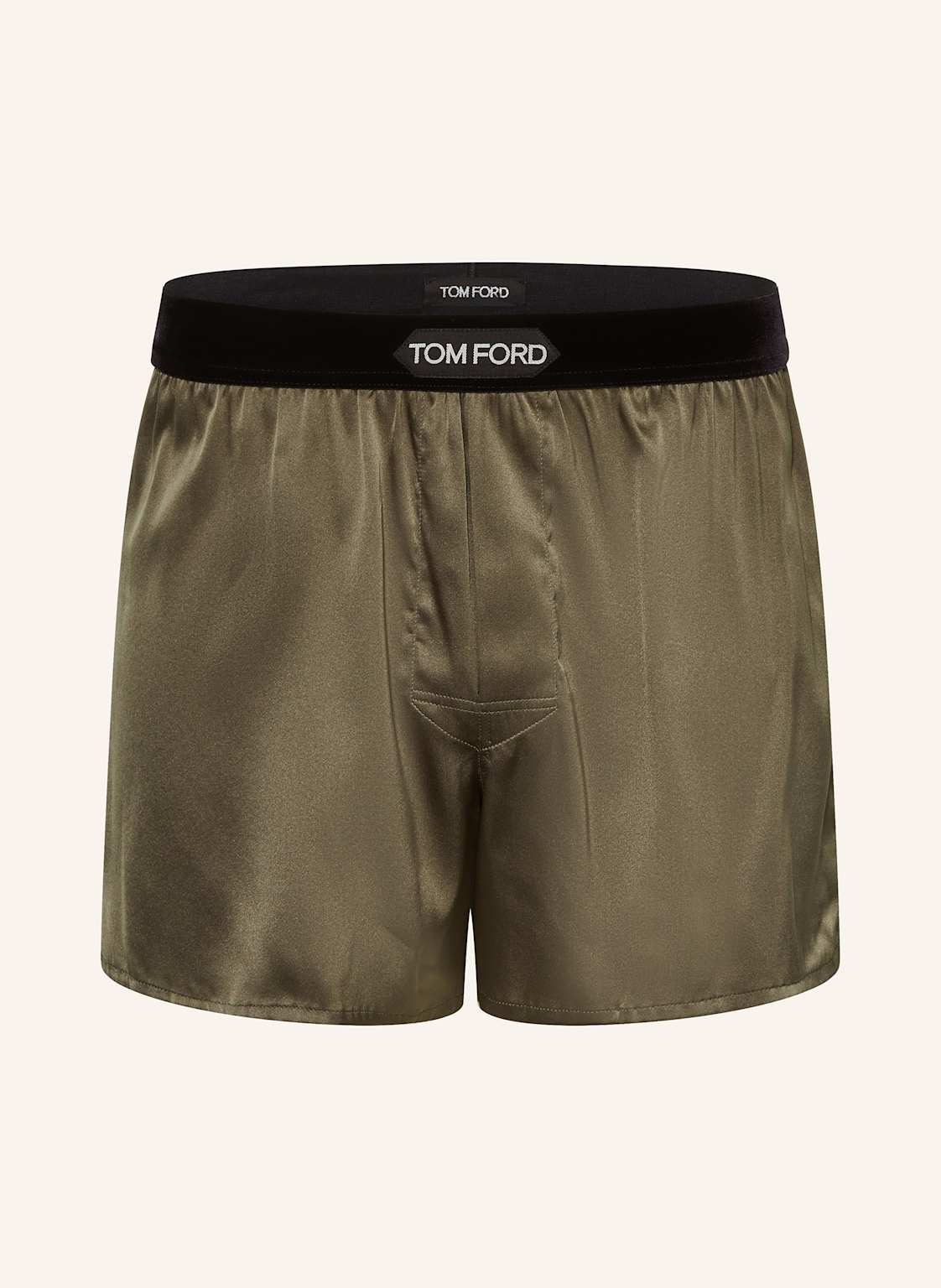 Tom Ford Boxershorts Aus Seide gruen Tom Ford Boxershorts Aus Seide gruen von Tom Ford