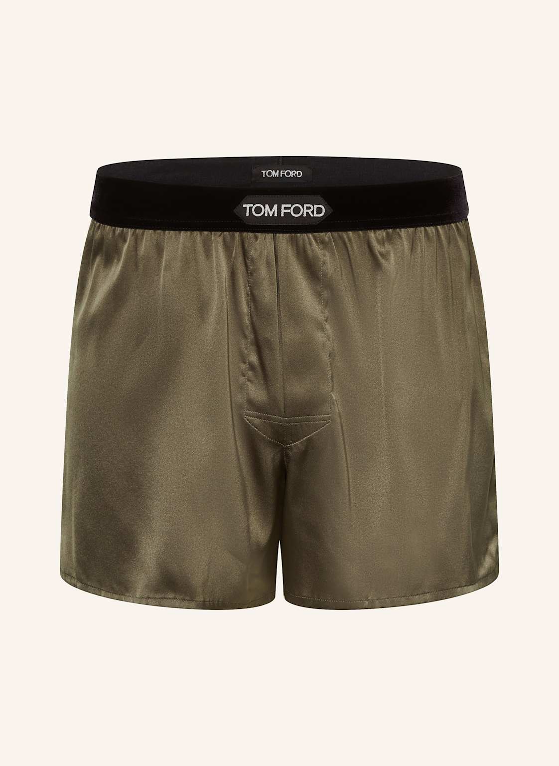 Tom Ford Boxershorts Aus Seide gruen von Tom Ford