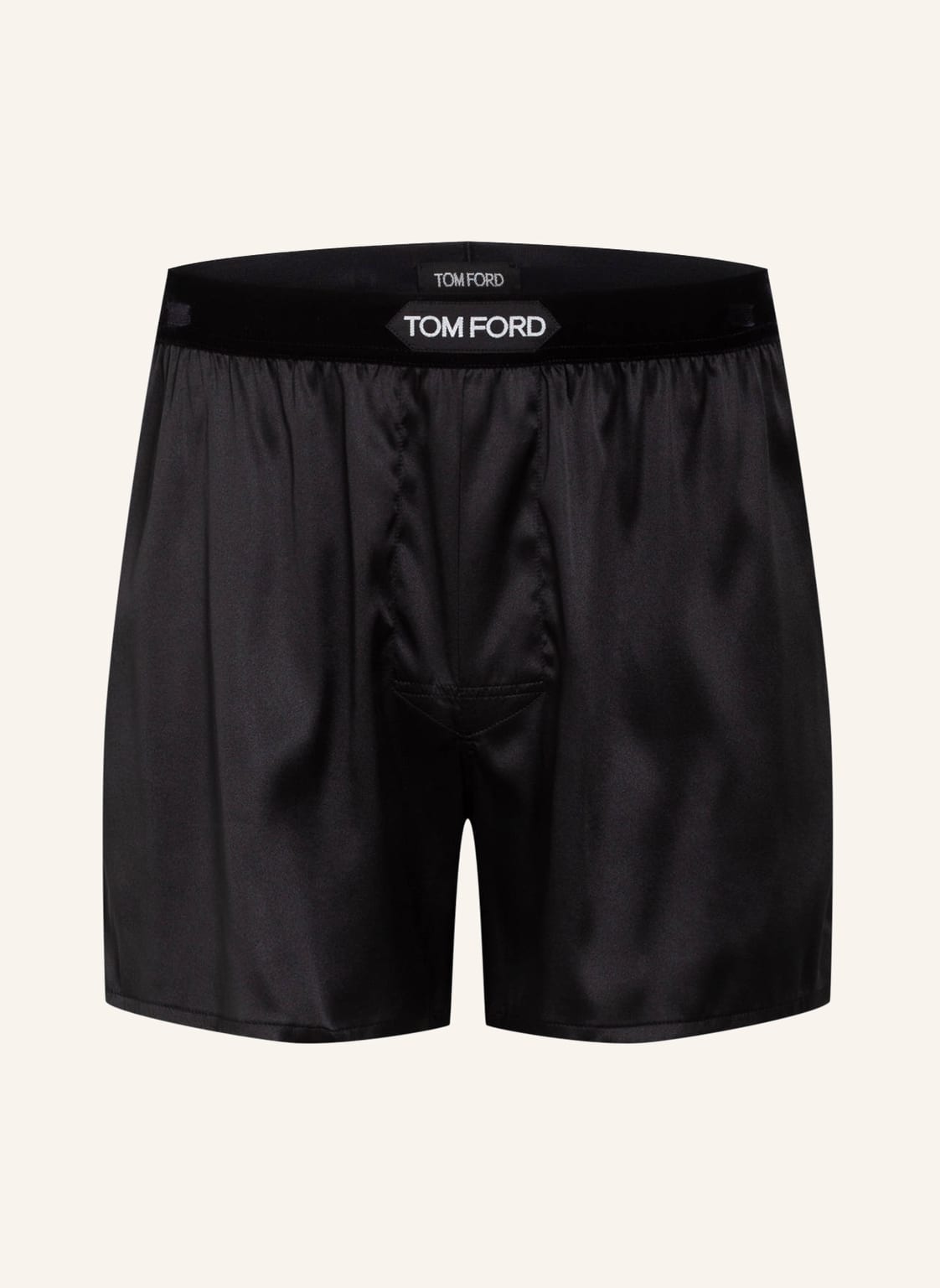 Tom Ford Boxershorts Aus Seide schwarz Tom Ford Boxershorts Aus Seide schwarz von Tom Ford