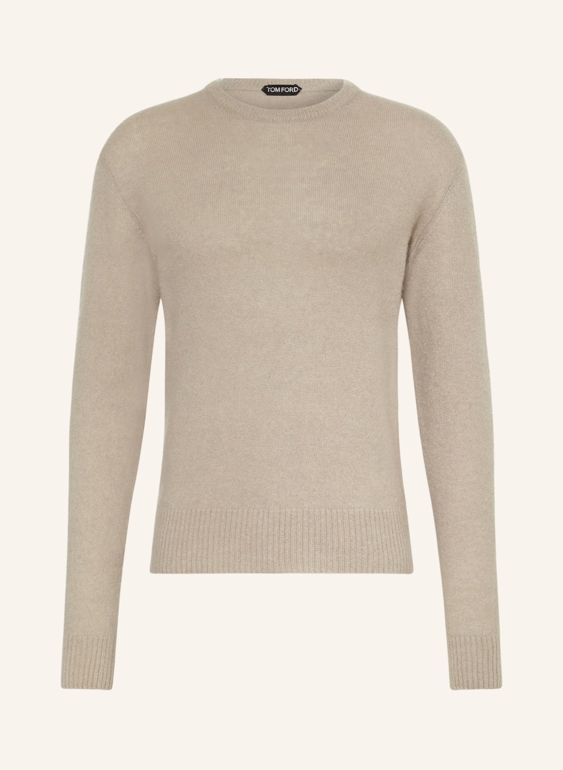 Tom Ford Cashmere-Pullover Mit Seide beige von Tom Ford