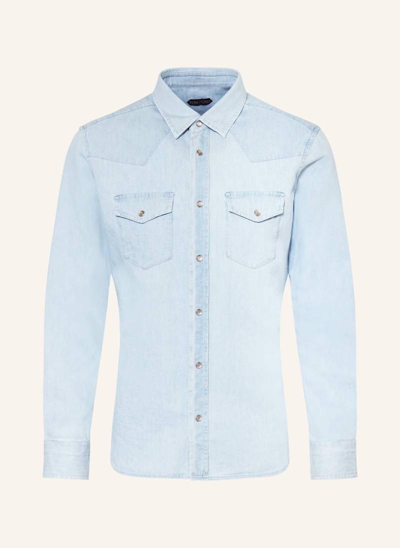 Tom Ford Hemd In Jeansoptik blau von Tom Ford