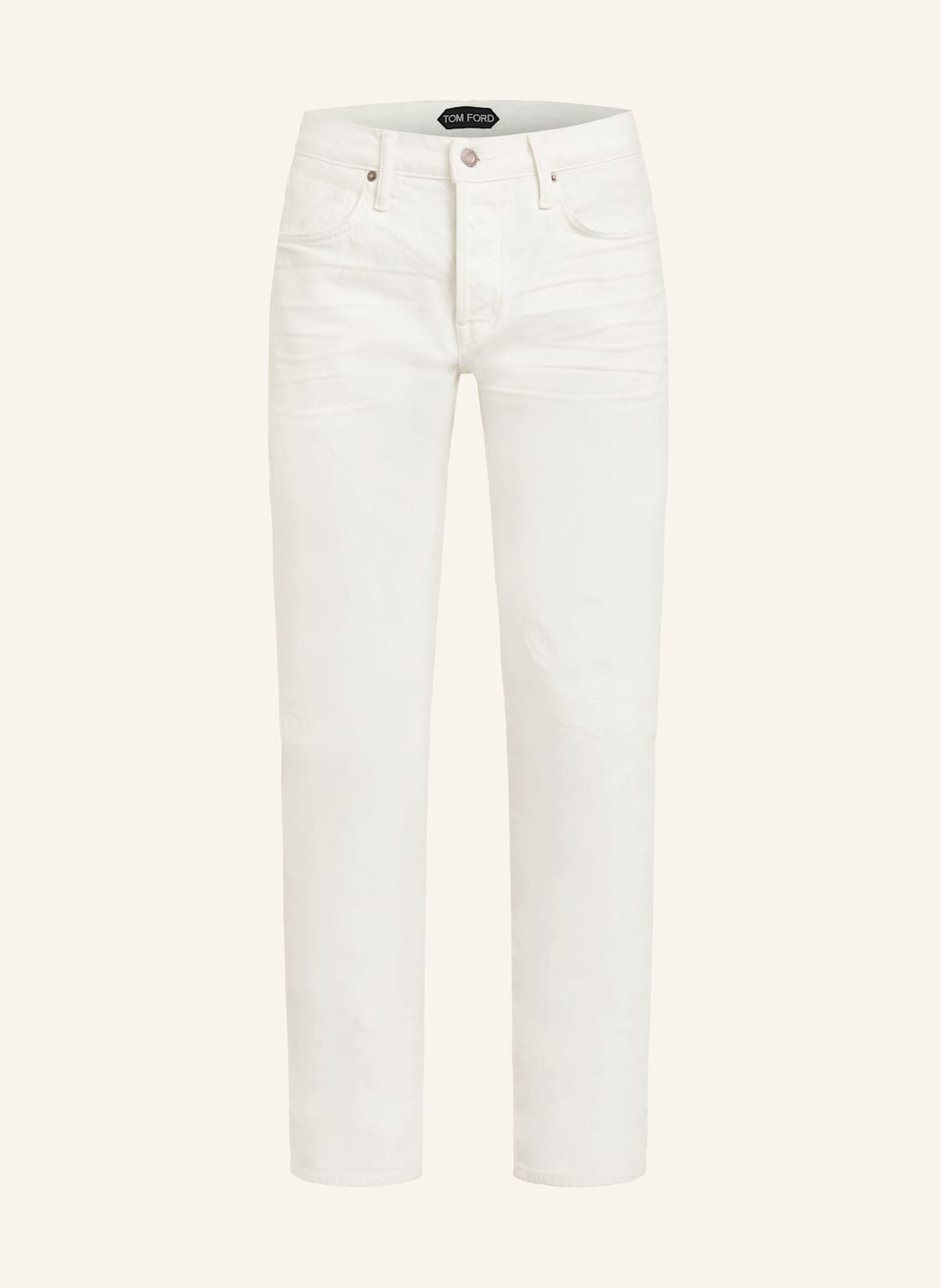 Tom Ford Jeans Straight Fit weiss von Tom Ford