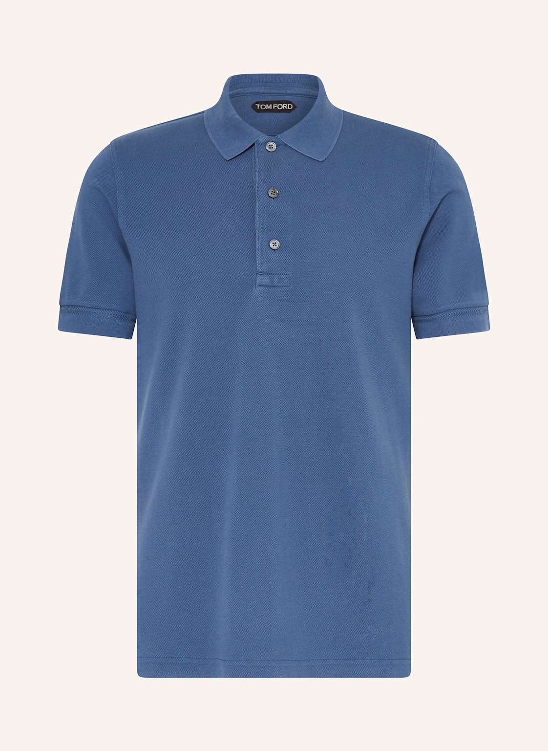 Tom Ford Piqué-Poloshirt blau von Tom Ford